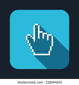 Beautiful Cursor Hand web icon