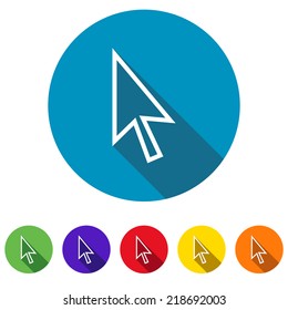 Beautiful Cursor web icon
