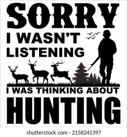 Beautiful and custom Hunting T-shirt Design