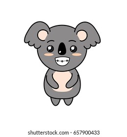 beautiful cute animals with expression face