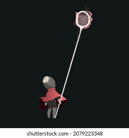 Beautiful and cute character vector background