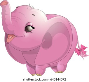 Beautiful cute elephant