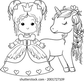 Little Princess Unicorn Images, Stock Photos & Vectors | Shutterstock