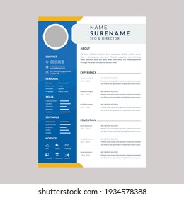 Curriculum Vitae High Res Stock Images Shutterstock