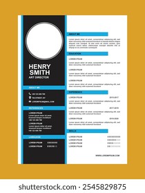 Beautiful CV  Resume template - elegant stylish design
