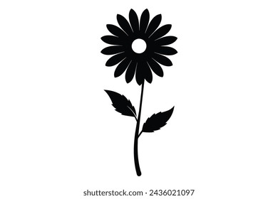 Beautiful daisy flower vector illustration artwork