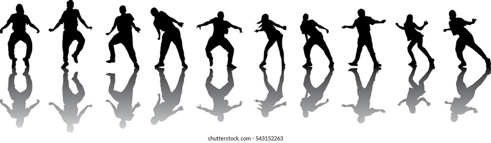 Beautiful, dancing girl