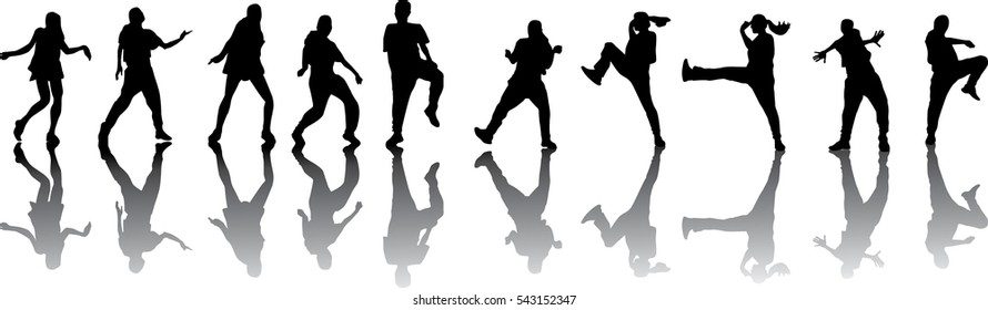 Beautiful, dancing girl