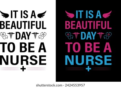 It is a beautiful day to be a nurse.