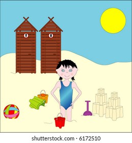 A beautiful day on the beach