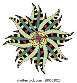 Beautiful Deco Mandala, Patterned design. Vector illustration
