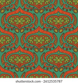 beautiful decor design with geometric pattern