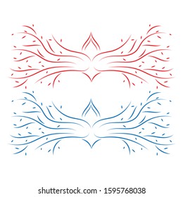 beautiful decoration design suitable for invitations, banners and others
