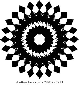 Beautiful Decoration Ornament. Mandala Design