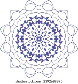 Beautiful Decoration ornament mandala design