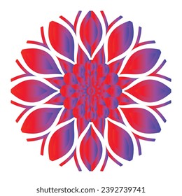 Beautiful decoration ornament mandala design
