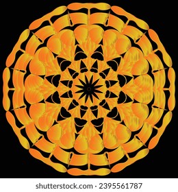 Beautiful decoration ornament mandala design
