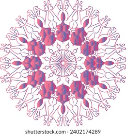 Beautiful Decoration ornament mandala design