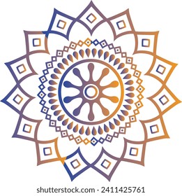 Beautiful Decoration ornament mandala design