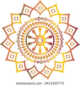 Beautiful Decoration ornament mandala design