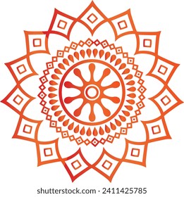 Beautiful Decoration ornament mandala design