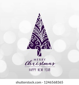 beautiful decorative christmas tree background