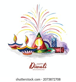 	Hermoso diseño decorativo de tarjetas de celebración de las galletas diwali