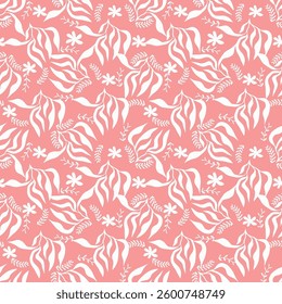 beautiful decorative flowers pattern suitable for fabric textile or house ornament