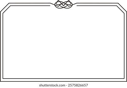 Beautiful decorative frame background material