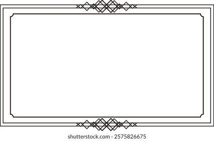 Beautiful decorative frame background material