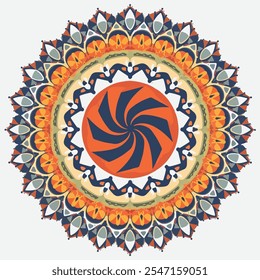 Beautiful decorative mandala design background