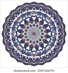 Schöne dekorative Mandala Design Hintergrund