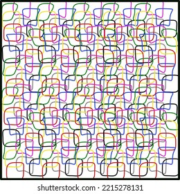 beautiful decorative multicolor design wallpaper