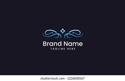 bello elemento decorativo de diseño vectorial 