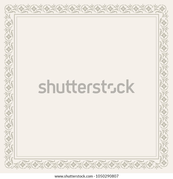 Beautiful decorative vintage frame for your\
design. Making menus, certificates, salons and boutiques. Gold\
frame on a dark background. Space for your text. Vector\
illustration.
