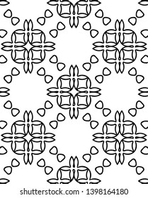 Beautiful decorative vintage style vector pattern design for creative ideas
