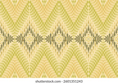 Beautiful delicate geometric ethnic oriental seamless pattern traditional design for clothing, carpet, background, wallpaper, wrapping, fabrics, vector illustration. Embroidery style sadu, sadou.