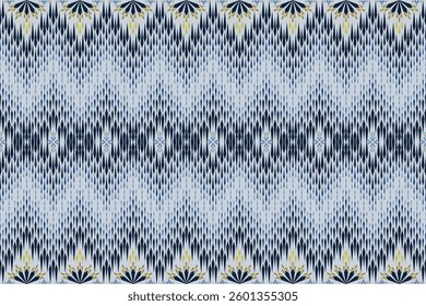 Beautiful delicate geometric ethnic oriental seamless pattern traditional design for clothing, carpet, background, wallpaper, wrapping, fabrics, vector illustration. Embroidery style sadu, sadou.