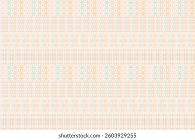 Beautiful delicate geometric ethnic oriental seamless pattern traditional design for clothing, carpet, background, wallpaper, wrapping, fabrics, vector illustration. Embroidery style sadu, sadou.