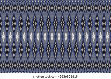 Beautiful delicate geometric ethnic oriental seamless pattern traditional design for clothing, carpet, background, wallpaper, wrapping, fabrics, vector illustration. Embroidery style sadu, sadou.