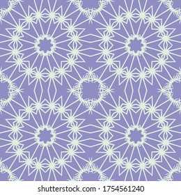 Beautiful delicate geometric floral vector pattern background. Great  for scrap booking, stationary,  textile and home decor projects.