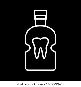 Beautiful Dentistry vector line icon