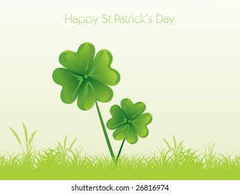beautiful design for 17th march illustration
