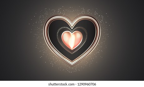 beautiful design art heart 