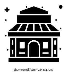 Beautiful design of chinese temple, editable vector easy to use