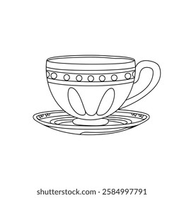 a beautiful design cup image 