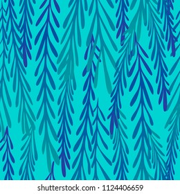 Beautiful design with fantasy and mysterious forest plants