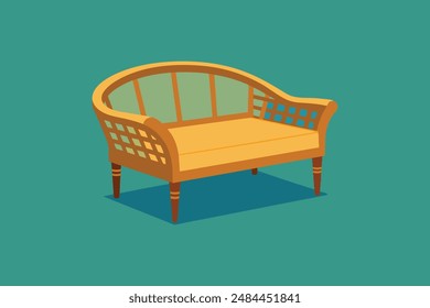 Beautiful design furniture vector image illustration