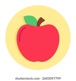 A beautiful design icon of apple