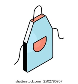 Eine schöne Design-Ikone der Schürze 